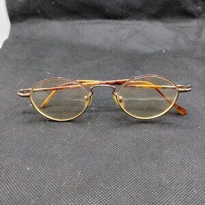 Vintage SILVER DOLLAR Woodstock Color 22 Eyeglasses Frames | Retro Oval 140